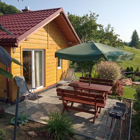 Domek W Bieszczadzkim Sadzie Bobrka Exteriör bild